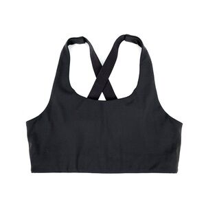 Girlfriend Collective Women's S Simone Workout Bra Gray High Support